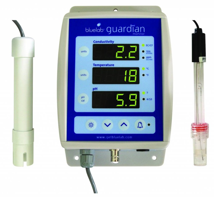 Bluelab Guardian EC + pHMonitor pH & EC meters en testers SeedSpotter