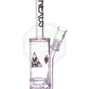 Nexus Glass - Twerk Perc pink vapor rig