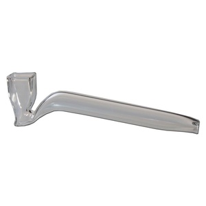 Pipe glass hand clear